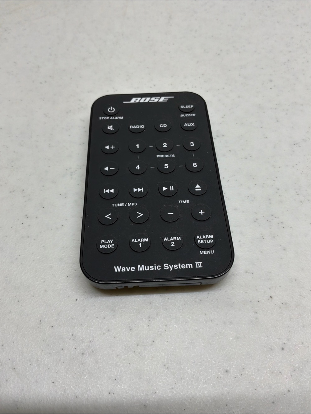 Bose Wave Music System II Remote - Black - Untested
